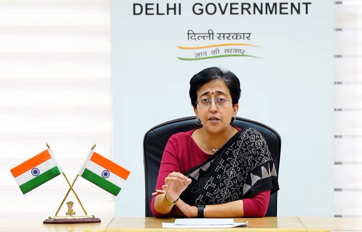 PTI : Delhi opposition leader Atishi